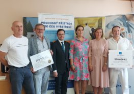 Orlickoústecká nemocnice obdržela finanční dary od měst Ústí nad Orlicí a Česká Třebová
