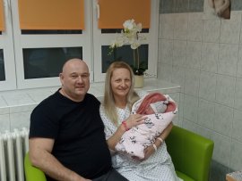 1. miminkem roku 2025 v chrudimské porodnici je Eliška