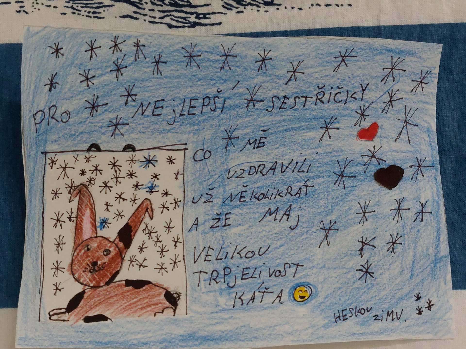 I STONAT SE DÁ S ÚSMĚVEM aneb prosinec 2023 na dětském oddělení